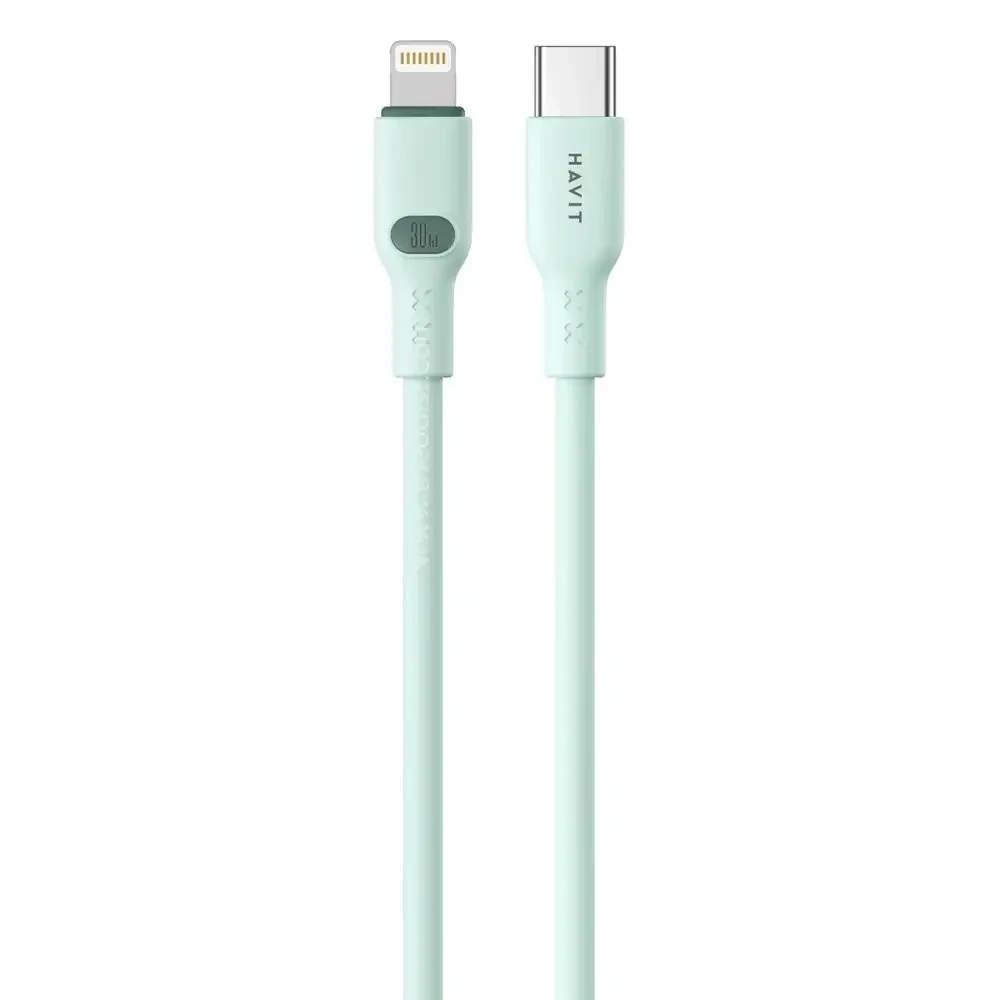 Cable Havit USB-C to Lightning 30W 1m fast charging cable CB6281 