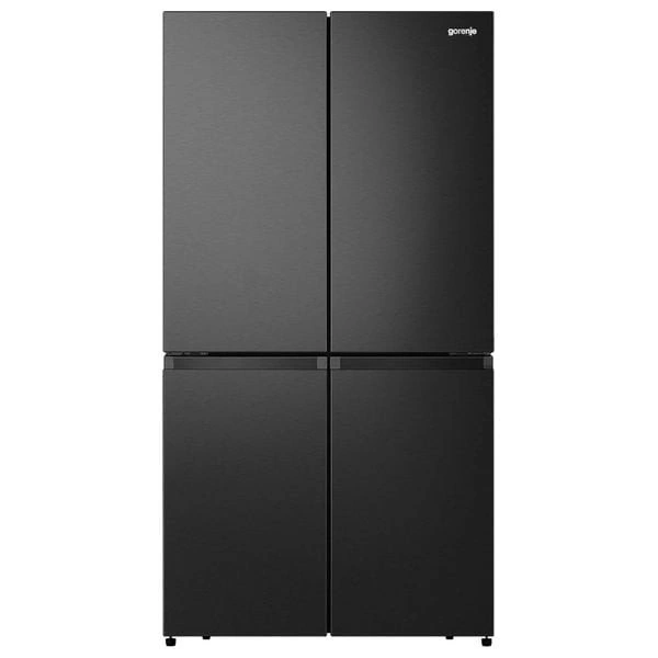 Gorenje NRM9181SB - 22ft - French Door Refrigerator - Black