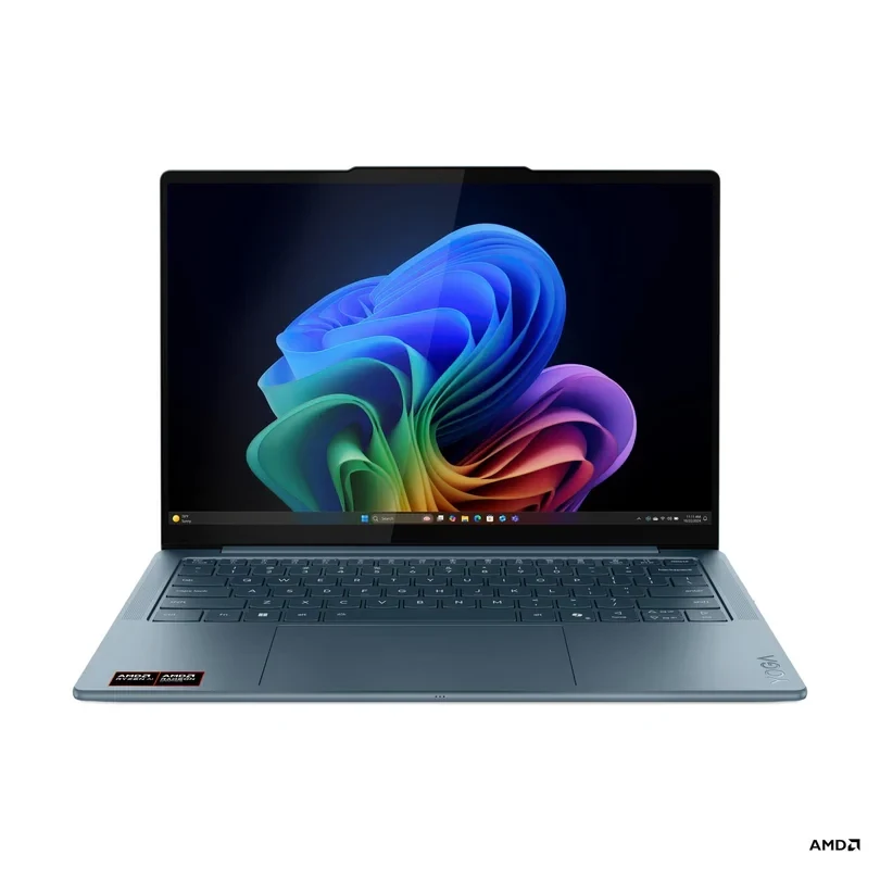 لابتوب لينوفو Yoga Slim 7 14AKP10 83JY002BAX - 14" OLED 60Hz - AMD Ryzen™ AI 7 350 - 32GB RAM - 1TB SSD - Shared - WIN 11 PRO K