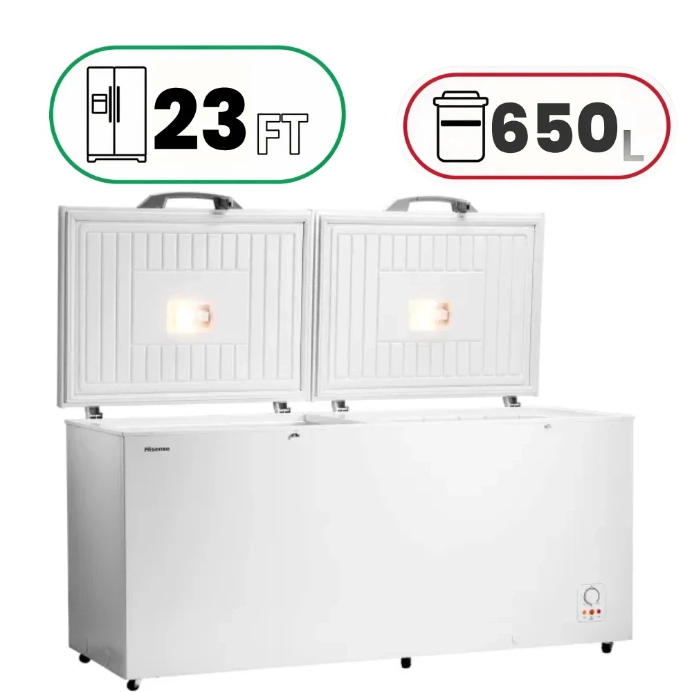 Hisense FC-65DD Chest Freezer - 650 L - 23 FT - White
