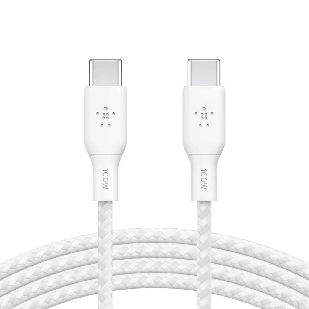 Belkin BRAIDED USBC-C 2.0 100W CABLE 3M