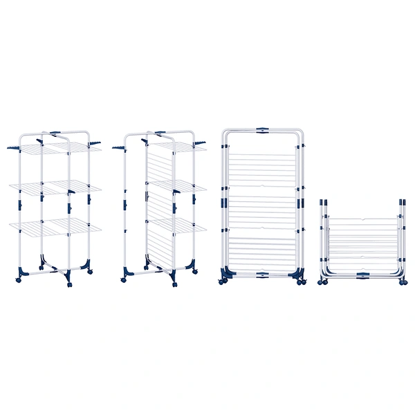  HAUSBERG HB-H98U - Tower Clothes Drying Rack - Steel 
