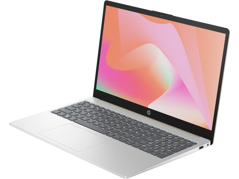 لابتوب اتش بي  15-fd0000ne 15.6" FHD - Core i7-1355U - 8GB RAM - 512GB SSD - Shared - WIN PRO K With Bag & mouse Gold