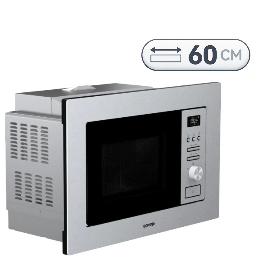 Gorenje BM201AG1X Microwave - 20 Liters - 800W - Stainless Steel