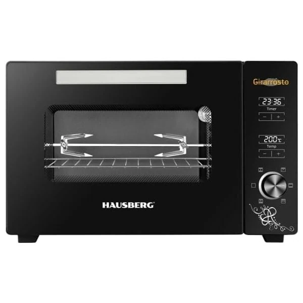  HAUSBERG HB-9260 - Electric Oven - 48L - Black 