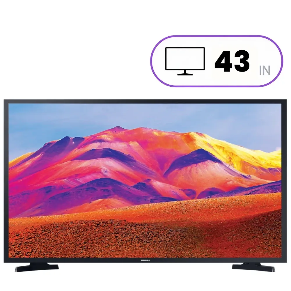 Samsung UA43T5300 Television - 43 Inch - Full HD - Smart Tizen TV - LED - Black