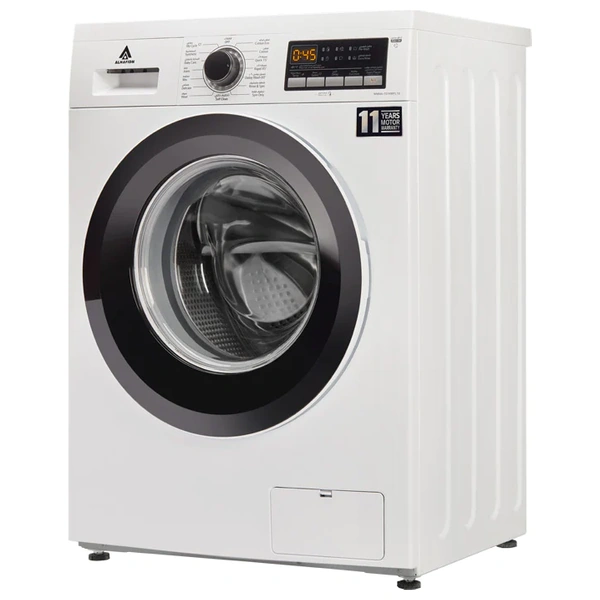 Alhafidh WMHA-7014WFL10 - 7Kg - 1400RPM - Front Loading Washing Machine - White + Midea SC861 - Handheld Vacuum Cleaner - White