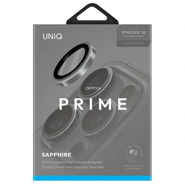 UNIQ Prime - Camera Lens Protector -  Pro / Pro Max - Natural Titanium