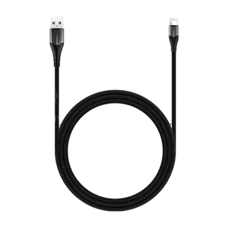 RockRose Ascis AL Cable 2.4A 12W USB-A to Lightning Fast Charging