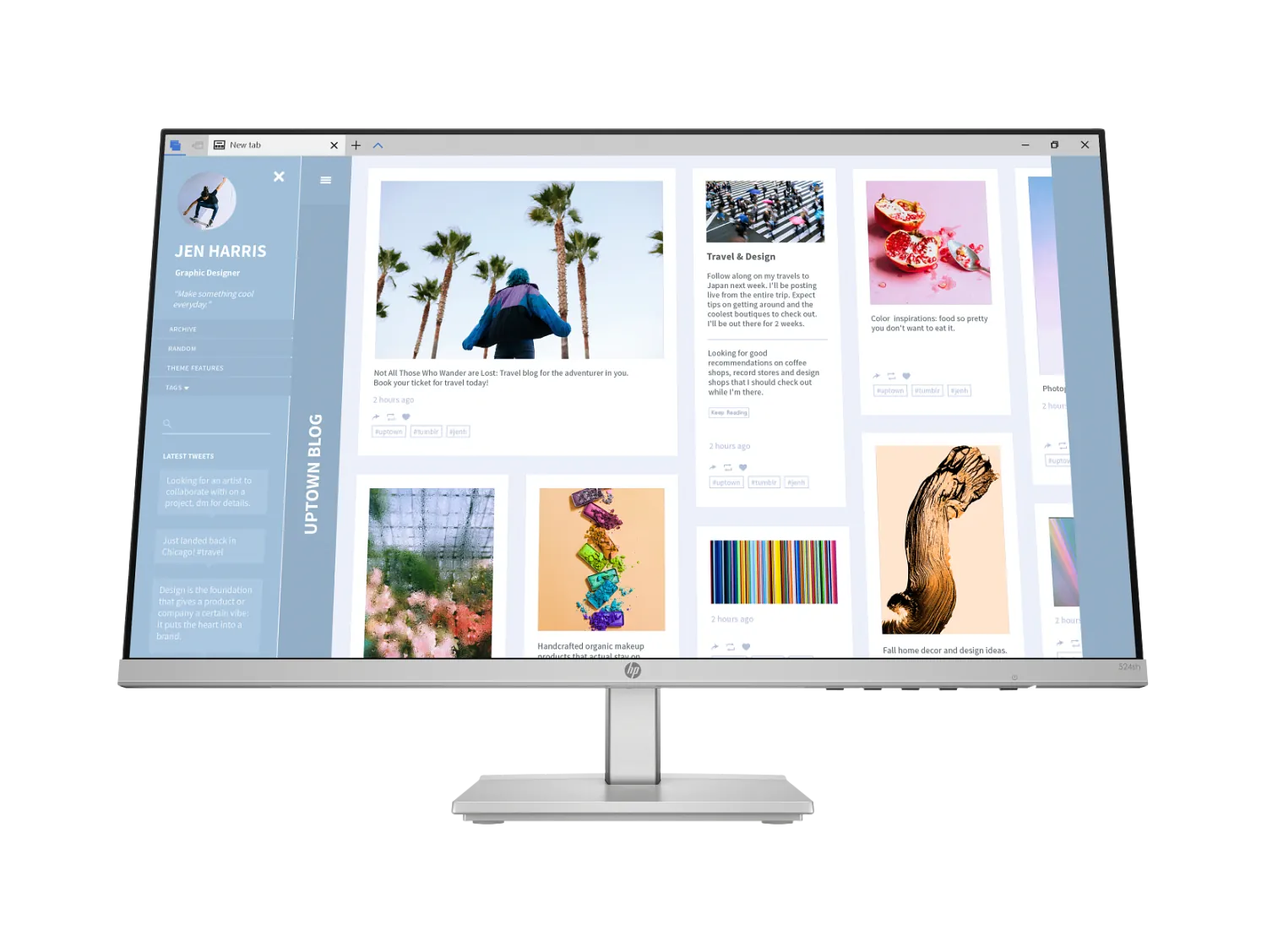 Monitor HP Series 5 24″ (23.8″) FHD Height-Adjust IPS – 100 Hz, 99 % sRGB, 300 cd/m², Eyesafe Certified Default Title