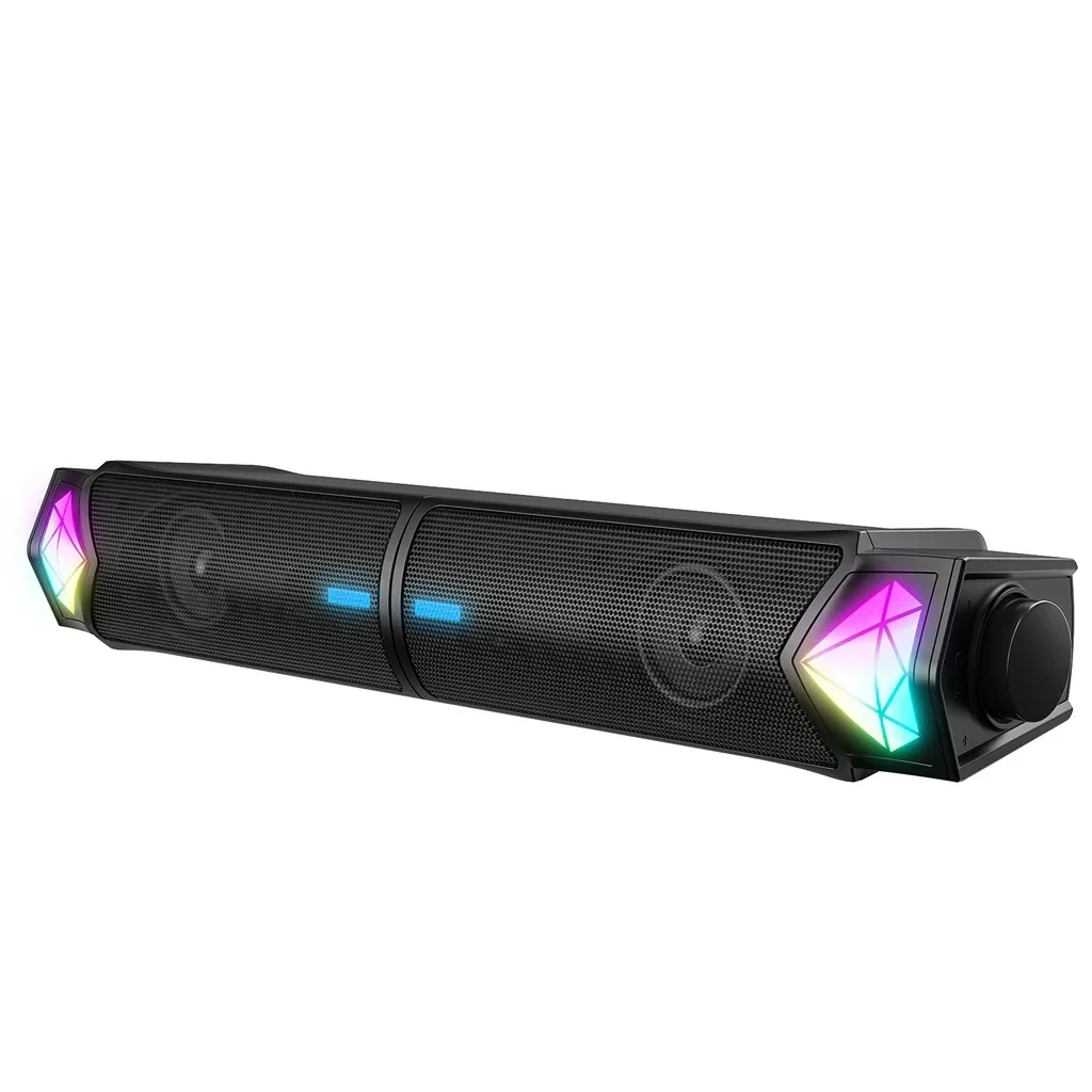 سبيكر اونيكوما سلكية بلوتوث USB بإضاءة RGB L1