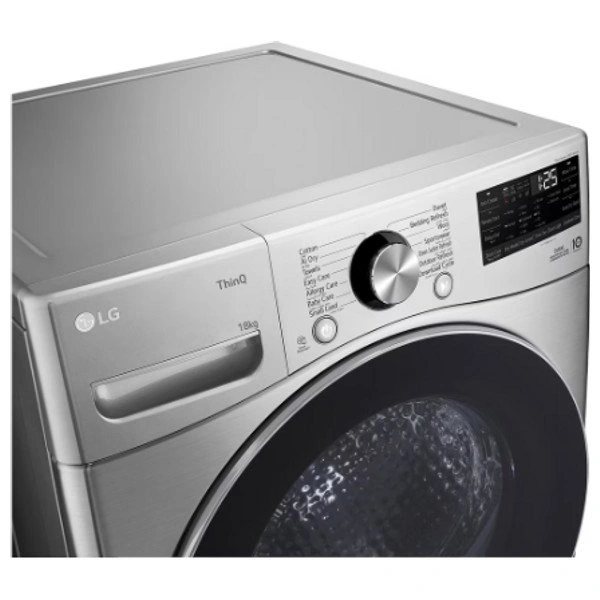 LG RH18U8EVCW - 18Kg - Front Loading Dryer - Gray