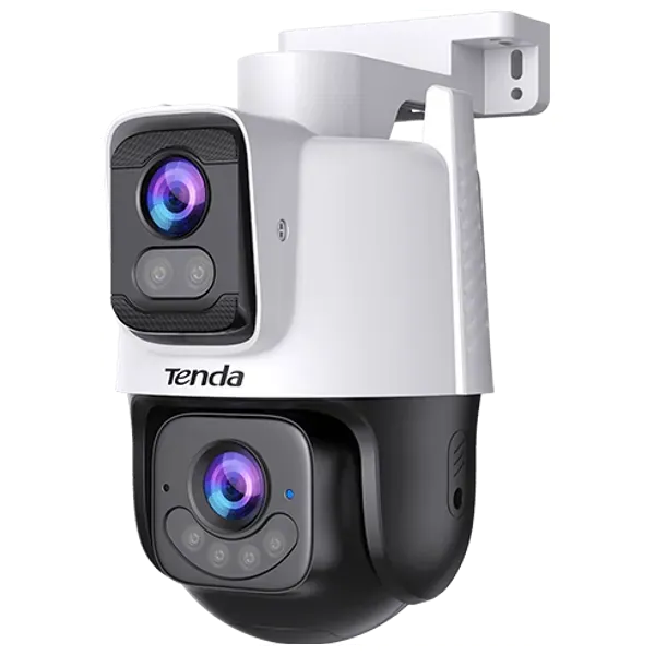  Tenda CH9 - 6MP Dual-Lens Outdoor Wi-Fi Pan/Tilt Camera - White 