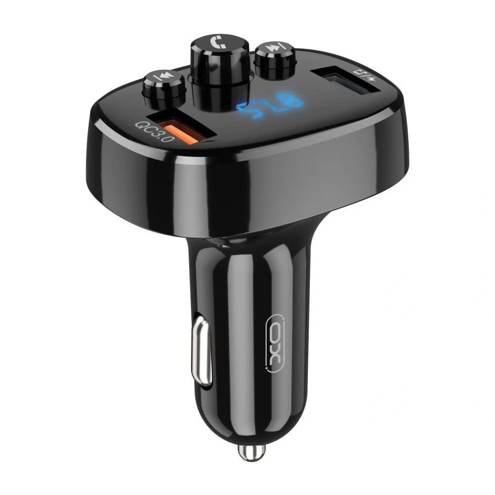 . MC FM Car Charger Black 
