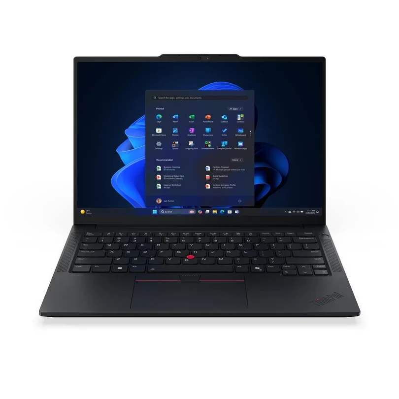 لابتوب لينوفو ThinkPad E14 Gen 7 21SX0065GQ - 14" WUXGA 60Hz - Intel Core Ultra 5 225U - 8GB RAM - 512GB SSD - Shared - WIN 11 PRO K