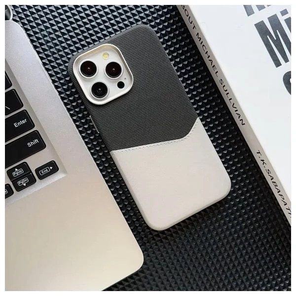 Fashion Case Mobile Cover For iPhone 16 Pro - Black