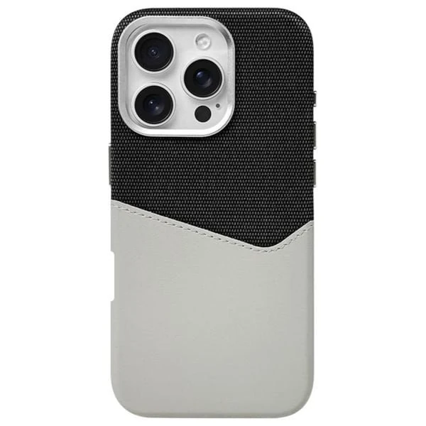 Fashion Case Mobile Cover For iPhone 16 Pro - Black