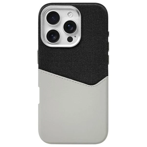 Fashion Case Mobile Cover For iPhone 16 Pro - Black