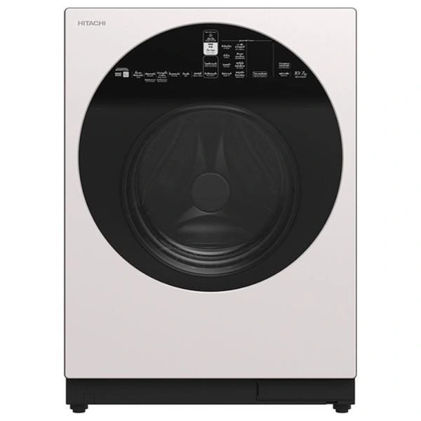 Hitachi BD-D100GV 3CQ - 10/7 Kg - 1600RPM - Front Loading Washing Machine & Dryer - White
