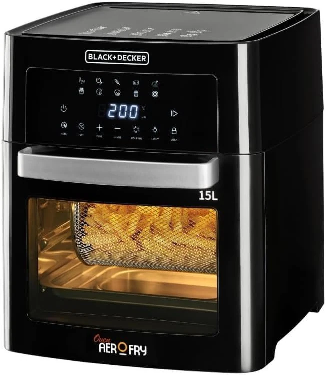 Digital Air Fryer Oven Black+Decker  15L AOF150-B5