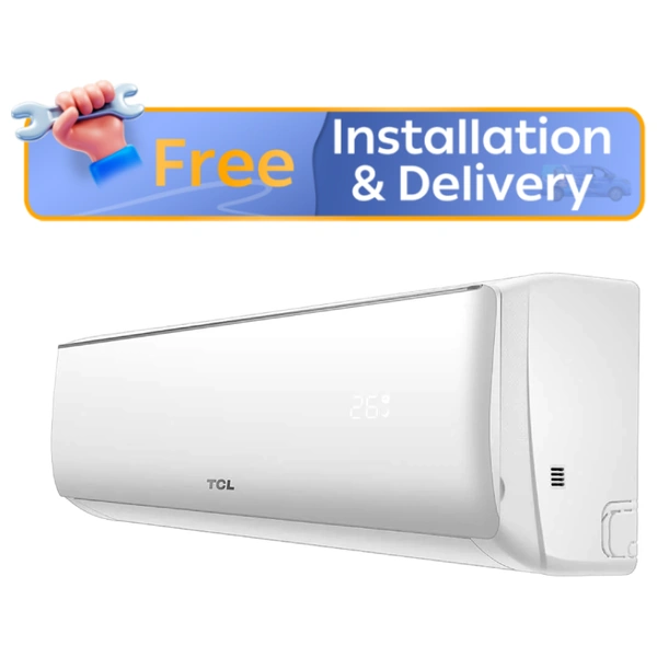 TCL TAC-24CHSA/KCI - 2 Ton - Wall Mounted Split - White - Inverter + AMP Control - Free Installation