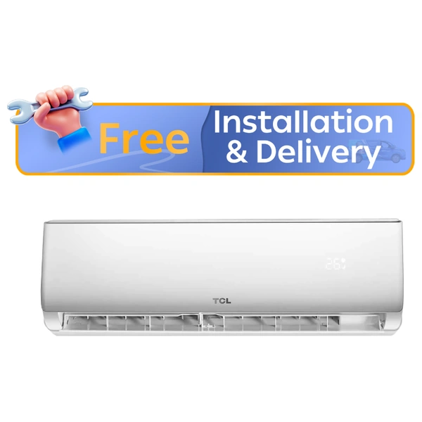 TCL TAC-24CHSA/KCI - 2 Ton - Wall Mounted Split - White - Inverter + AMP Control - Free Installation