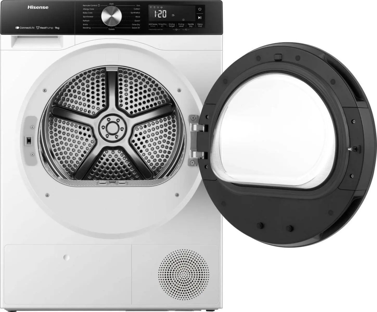 Hisense DH3S902BW Heat Pump Dryer - 9 kg - Inverter - White