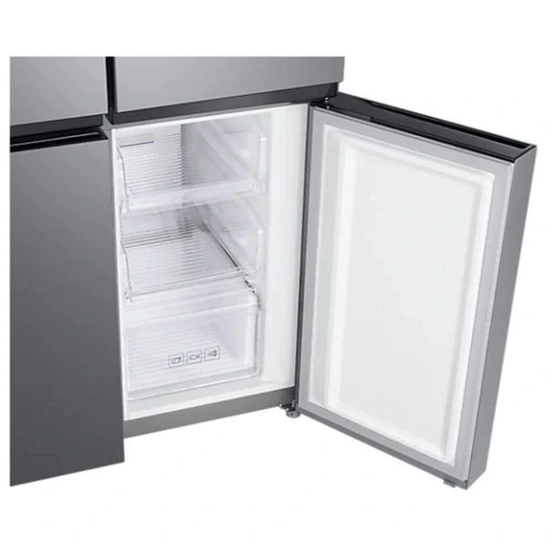 Samsung RF48A4010M9 - 19ft - French Door Refrigerator - Silver