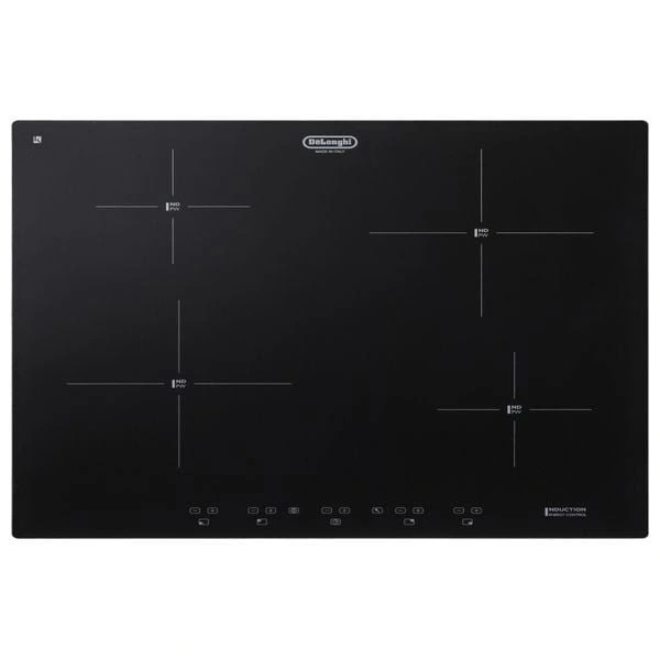  Delonghi PIN61TC - 4 Burners - Electric Cooker - Black Glass 