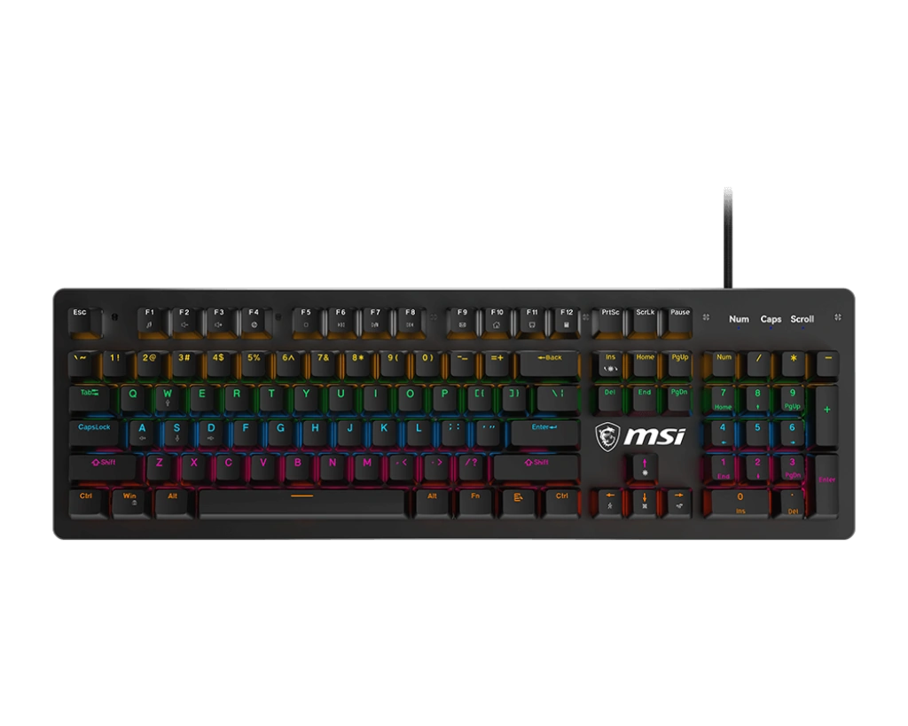 كيبورد ام اس اي ازرق  FORGE GK300