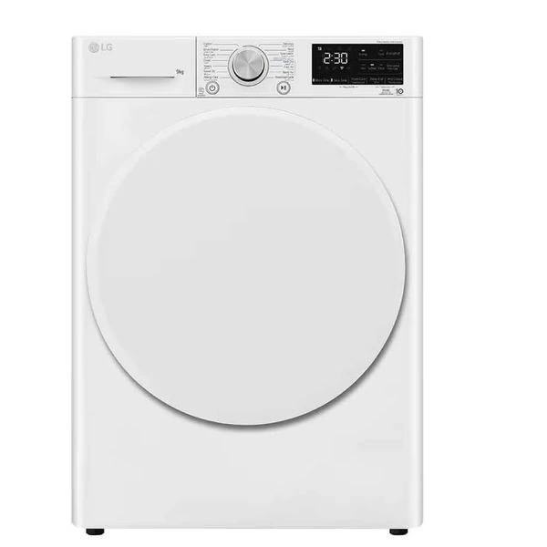  مجففة ال جي فتحة امامية - 9 كغم - RH90V3AV0N - ابيض 