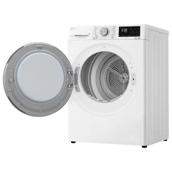  مجففة ال جي فتحة امامية - 9 كغم - RH90V3AV0N - ابيض 