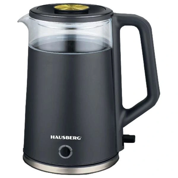  HAUSBERG HB-3619NG - Kettle - 2L - 1800W - Black 