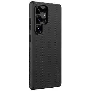 سوبر فروستد شيلد برو نيلكين كفر مغناطيسي لهاتف سامسونج Galaxy S25 Ultra بحماية مطفية (أسود).