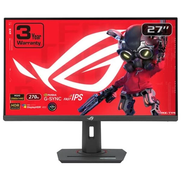  Asus ROG Strix XG27ACMG Gaming Monitor - 27-inch, QHD, Refresh Rate 270Hz - Response Time 1ms  - Black 