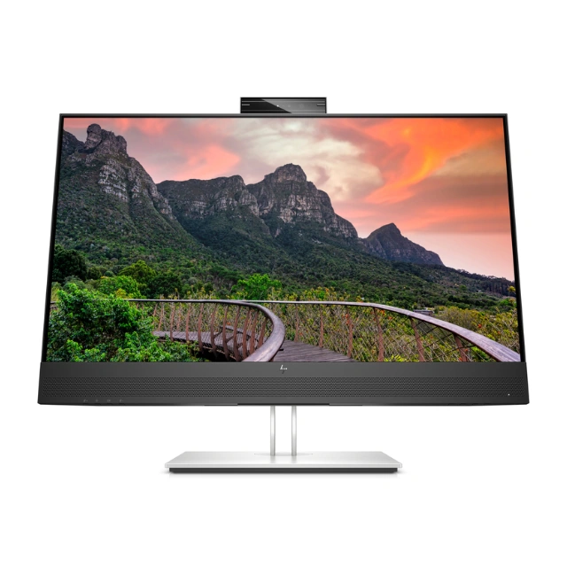 شاشة مكتبية اتش بي E27m G4 27″ QHD USB‑C Conferencing – 5 MP Pop‑Up Cam, 65 W PD, 99 % sRGB, USB Hub, RJ‑45, Tilt/Swivel/Pivot Default Title