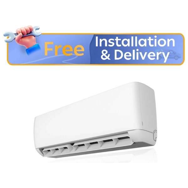  Flo AH18X23 - 1.5 Ton - Wall Mounted Split - Inverter - Amp Control - White - Free Installation 