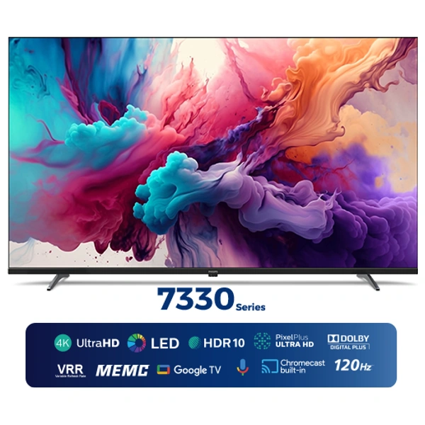  شاشة فيليبس 55-انج - جوجل تي في 4K LED - دولبي اوديو - 120 هيرتز DLG - HDR10 