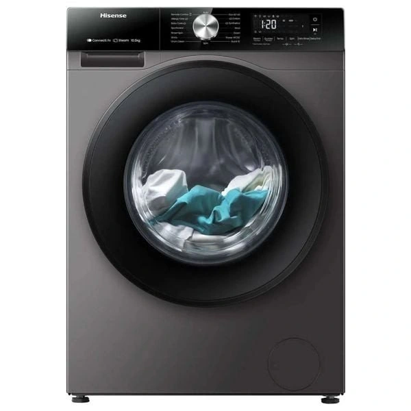Hisense WF3S1243BT - 10.5Kg - 1400RPM - Front Loading Washing Machine - Gray