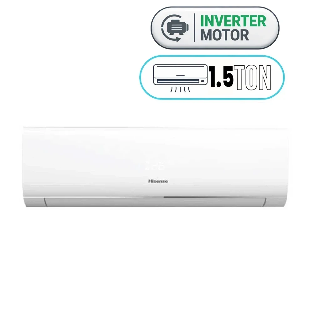 Hisense QAUC-18HT Air Conditioner - Split - 1.5 Ton - Inverter - White