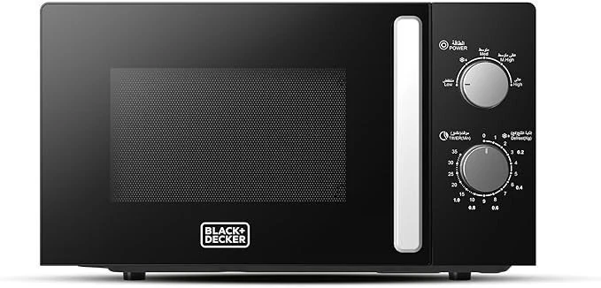 Solo microwave oven Black+Decker 20 litres 700 watts 5 power levels