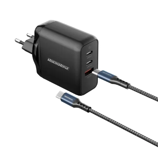 RR Eclipse G65 Combo 65W PD with 1M C to C Cable Black