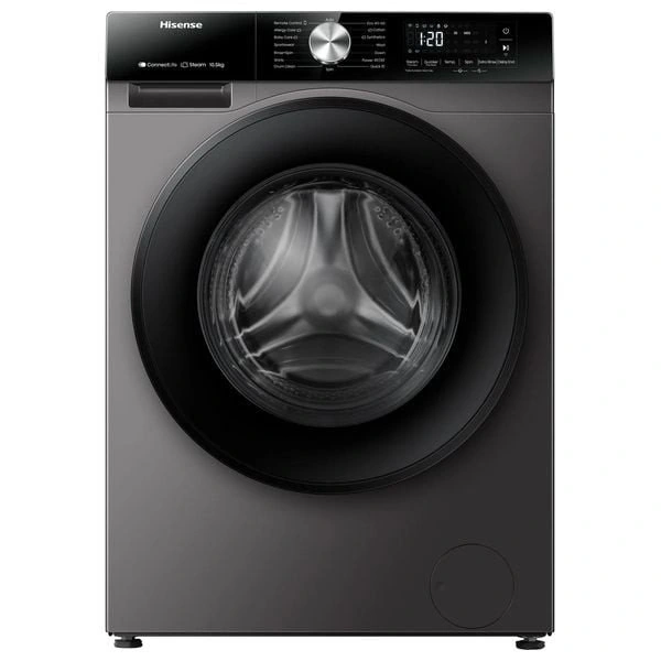 Hisense WF3S1043BT - 10.5Kg - 1400RPM - Front Loading Washing Machine - Gray