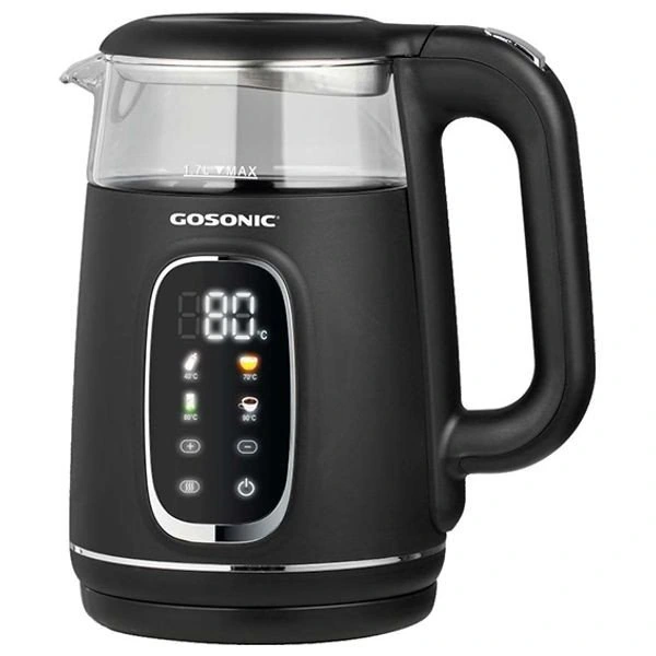 Gosonic GSK-770 - Kettle - 2200 W - 1.7 L - Black