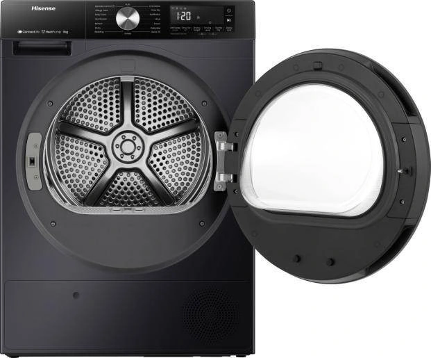 Hisense DH3S902BT Heat Pump Dryer - 9 kg - Inverter - Titanium