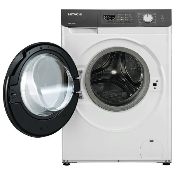 Hitachi BD-1054HVOW - Front Loading Washer - 10.5 kg - 1400 RPM - White