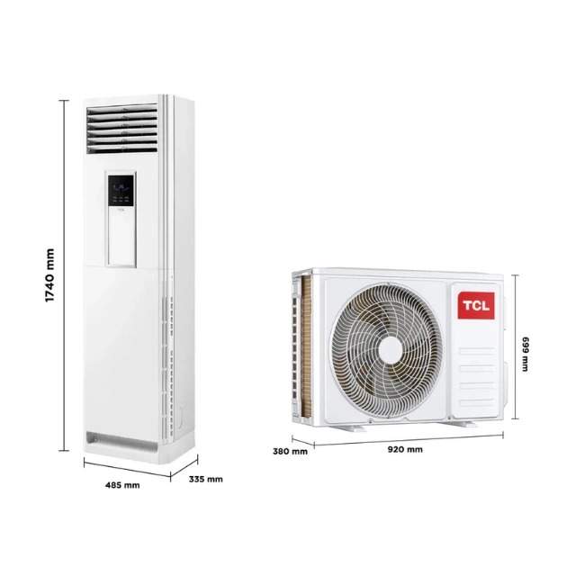 Split Floor TCL 2.5Ton 28000BTU