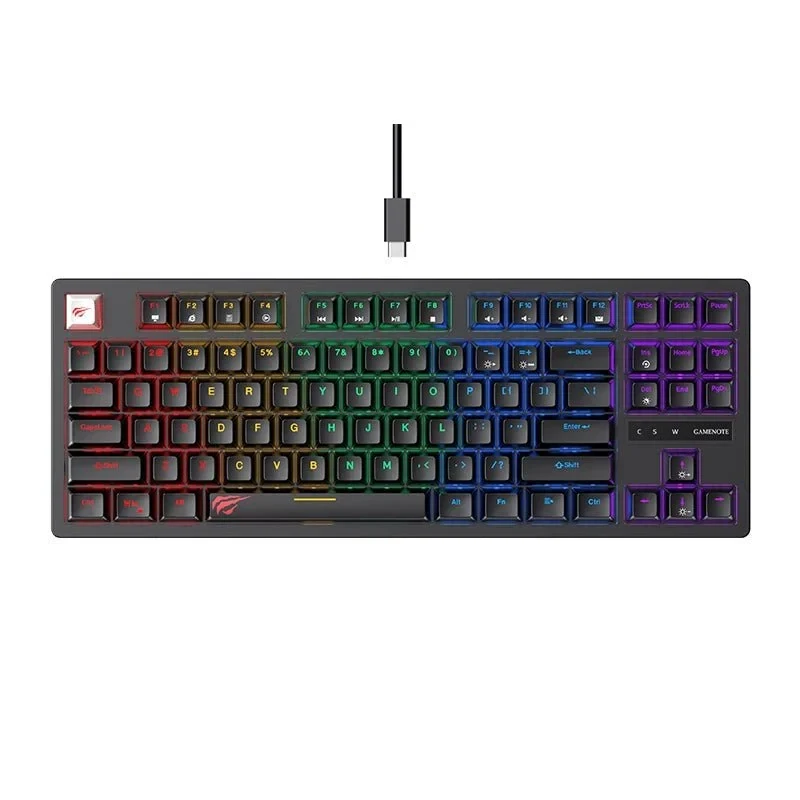 Mechanical Gaming Keyboard Havit KB892L Black