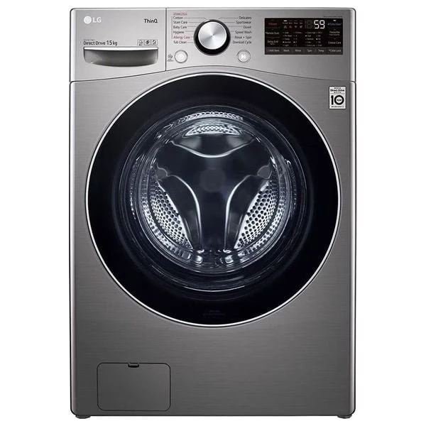 LG WL91H62PN - 15Kg - 1400RPM - Front Loading Washing Machine - Gray