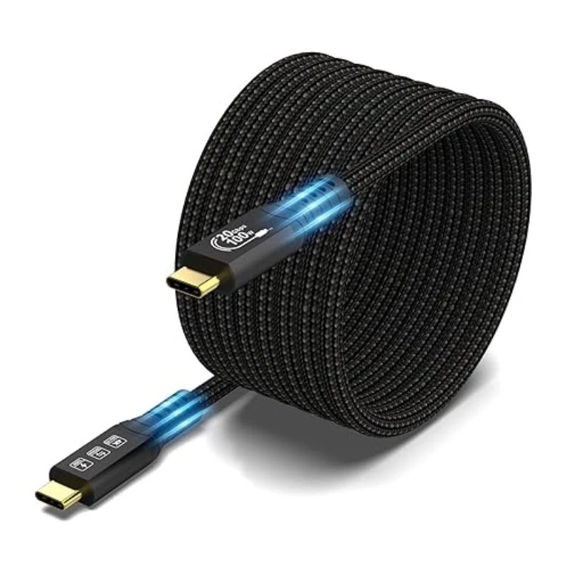 C-C Cable Havit 1.0m PD 60W Black/Blue  CB6310